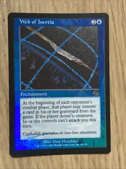 Web Of Inertia Foil Judgement - Near Mint - Image 1