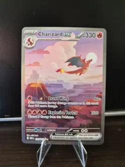 2023 Pokemon SV 151 Charizard ex #199/165 Read Description SIR English En - Image 1