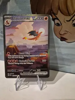 2023 Pokemon SV 151 Charizard ex #199/165 Read Description SIR English En - Image 5