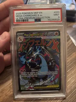 2025 POKEMON MEP PROMO ULTRA-PREMIUM COLLECTION #023 MEGA CHARIZARD X EX - Image 1