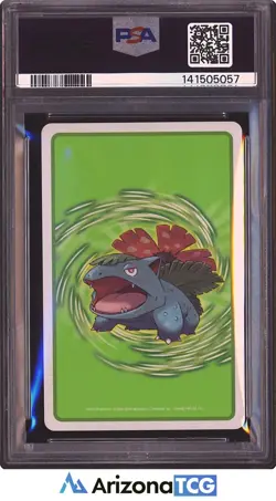 Pokemon 2004 Gastly 4 Of Spades LeafGreen Playing Card Japanese PSA 9 - Image 2