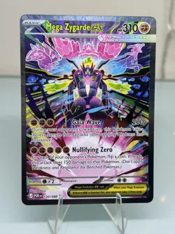 Pokemon TCG Perfect Order Mega Zygarde Ex 120/88 English Full Art SIR NM - Image 1