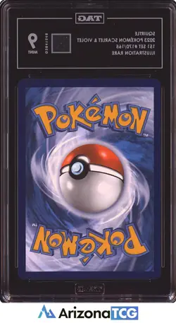 Pokemon 2023 Squirtle 170/165 Illustration Rare Scarlet & Violet 151 TAG 9 - Image 2