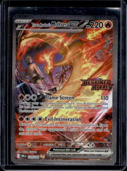 2025 Pokemon Destined Rivals Team Rocket's Moltres ex #229/182 - Image 1