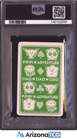 Pokemon 1998 10 Of Hearts PiPiPi Adventure GEM MINT PSA 10 - Image 2