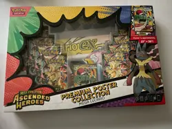 Pokemon TCG Ascended Heroes Premium Poster Collection Lucario (SHIPS FAST) - Image 1