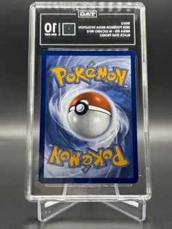 2025 Pokemon Mega Evolution Black Star Promo Riolu #010 TAG 10 Gem Mint - Image 2