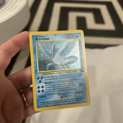 Pokemon TCG Articuno Fossil 2/62 Holo Unlimited Holo Rare - Image 1