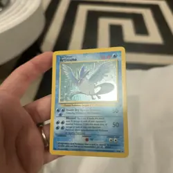 Pokemon TCG Articuno Fossil 2/62 Holo Unlimited Holo Rare - Image 2