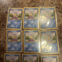 Pokemon TCG Squirtle Lot 9 Cards 63/102 - Image 3