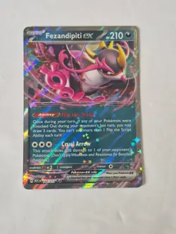Fezandipiti ex 038/064 Holo Double Rare Prize Pack Series Cards Pokemon Holo NM - Image 1