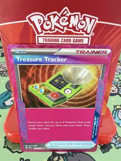 Pokemon Treasure Tracker 131/131 Prismatic Evolutions Holo NM - Image 1