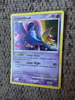 2009 Pokemon Diamond and Pearl DP51 Cresselia Holo Rare LP Black Star Promo - Image 2