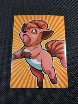 Pokemon Attacks 2024 Sticker Set Vulpix 37 Peru US Seller - Image 1