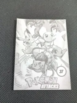 Pokemon Attacks 2024 Sticker Set Vulpix 37 Peru US Seller - Image 2