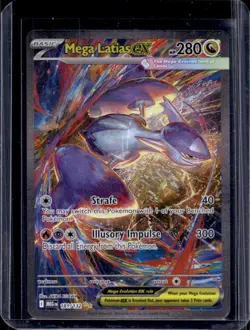 2025 Pokemon Mega Evolution Latias ex Special Illustration Rare #181/132 - Image 1