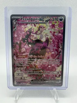 Pokemon TCG Fezandipiti ex 288/217 Special Illustration Rare Ascended Heroes NM - Image 2