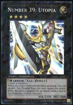 Yu-Gi-Oh! - Duel Terminal 7 Number 39: Utopia DT07-EN034 1st Edition - Image 1