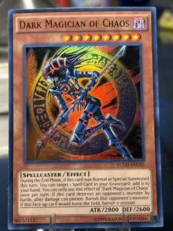 Dark Magician of Chaos YGLD-ENC02 Yugi's Legendary Decks 1st Edition - Image 1
