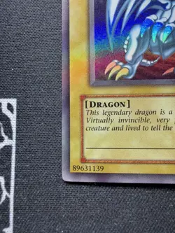 Yugioh Blue-Eyes White Dragon SDK-001 Unlimited Foil Bleed Ultra Rare LP+ DJC - Image 5