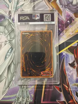 PSA 4 Dark Magician Girl MFC-000 Secret Rare 2003 Magician’s Force Yugioh Graded - Image 2