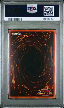 2021 YU-GI-OH! JAPANESE PROMO SAIKYO BATTLE ROYALE DARK MAGICIAN GIRL PSA 10 - Image 2