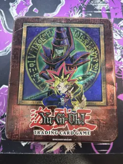 Yu-Gi-Oh! Vintage Empty Dark Magician Yugi Metal Tin 2003 Original - Image 1