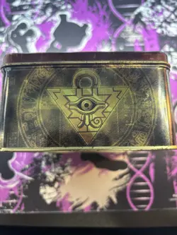 Yu-Gi-Oh! Vintage Empty Dark Magician Yugi Metal Tin 2003 Original - Image 5