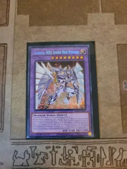YUGIOH ELEMENTAL HERO SHINING NEOS WINGMAN MP24-EN062 PRISMATIC SECRET 1ST ED NM - Image 1