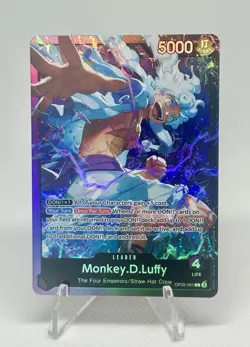 Bandai Monkey.D.Luffy Leader OP09-061 Emperors in the New World Foil 5000 Power… - Image 1
