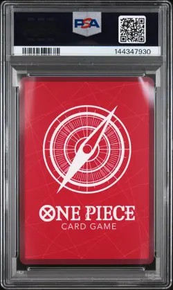 2025 ONE PIECE OP11-A FIST OF DIVINE SPEED ALTERNATE ART MONKEY D. LUFFY PSA 10 - Image 2