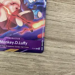 Monkey.D.Luffy (CS 2024 Participation) P-041 One Piece Promotion Cards Foil - Image 2