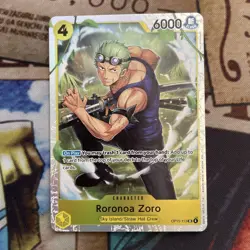 One Piece Roronoa Zoro SR OP15-113 English Adventure on Kami’s Island - Image 1
