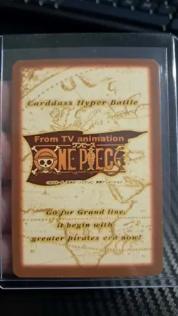 BANDAI One Piece Hyper Battle NAMI SCARCE C183 EARLY CARD VINTAGE LUFFY CREW - Image 2