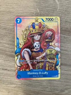 2024 One Piece 2nd Anniversary Tournament Participant Monkey D Luffy Promo P-043 - Image 1