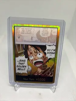 One Piece Gold DON Adventures on Kami's Island English Monkey.D.Luffy B - Image 1