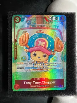 One Piece TCG Tony Tony Chopper EB01-006 SR Parallel Alt Art English LP - Image 1