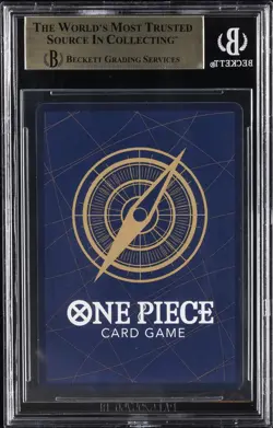 2025 ONE PIECE PROMOS JPN, TREASURE CHEST VOL. 1 NAMI TEXTURED SERIAL UC BGS 10 - Image 2