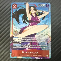 Boa Hancock OP12-014 Legacy of the Master Super Rare Foil Alternate Art 3000 - Image 1
