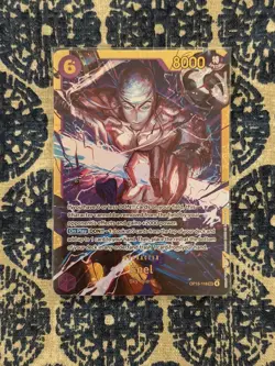 ✅ One Piece OP15-118 Adventures on Kami's Island Enel Gold SEC English NM FRESH - Image 1
