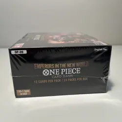One Piece English OP-09 Emperors in the New World Booster Box, Worn Box - Image 4
