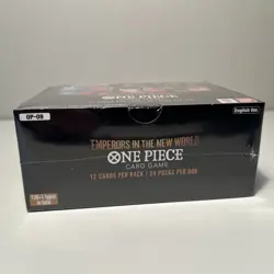 One Piece English OP-09 Emperors in the New World Booster Box, Worn Box - Image 5