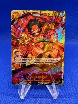 One Piece Emperors in the New World Gol D Roger OP09-118 Secret Rare SEC NM - Image 1