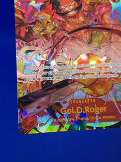 One Piece Emperors in the New World Gol D Roger OP09-118 Secret Rare SEC NM - Image 5