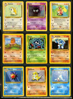 1999 Pokemon BASE SET Cards Lot 1ST EDITION Machamp HOLO Bleed RARE Shadowless + - Image 5