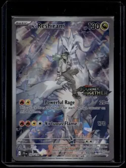 Pokemon TCG N's Reshiram 167/159 Journey Together Stamped Sealed NM - Image 1