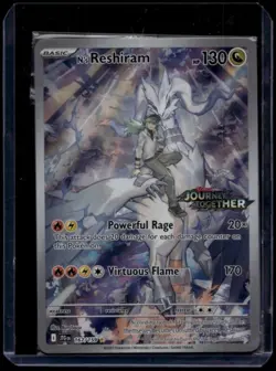 Pokemon TCG N's Reshiram 167/159 Journey Together Stamped Sealed NM - Image 1