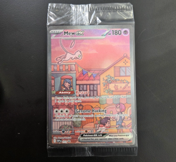 [Miscut Corner] Mew ex SVP 053 Pokemon TCG Scarlet Violet 151 Promo SEALED - Image 1