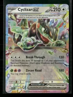 Cyclizar ex 159/191 Double Rare Surging Sparks Pokemon Holo Near Mint - Image 1