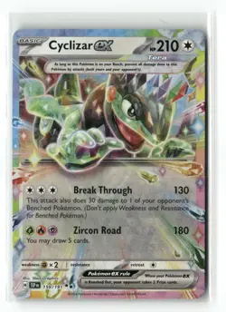 Cyclizar ex 159/191 Double Rare Surging Sparks Pokemon Holo Near Mint - Image 1
